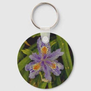 Llavero florece en púrpura
