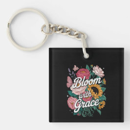 Llavero Florecer con gracia 