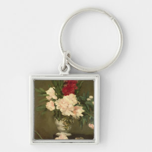 Llavero Florero de Manet el de Peonies en un pequeño