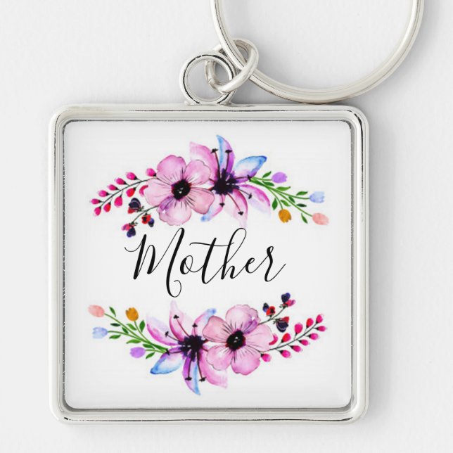 Llavero Flores (Frente)