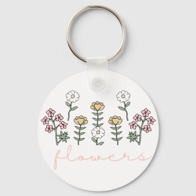 Llavero Flores (Anverso)