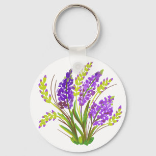 Llavero Flores acuáticas 06 Keychain