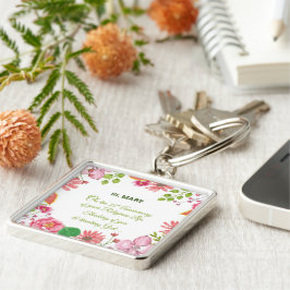 Llavero Flores acuáticas religiosas Nun 35 años