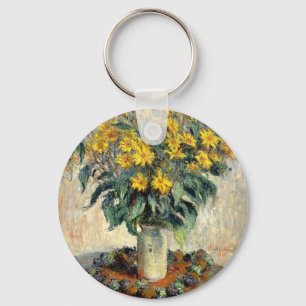 Llavero Flores Claude Monet Jerusalem Artichoke 1880