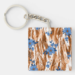 Llavero flores de alamante