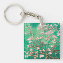 Flores de almendra de Van Gogh verde