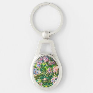 Llavero Flores de bonito de época ilustracion de flores de