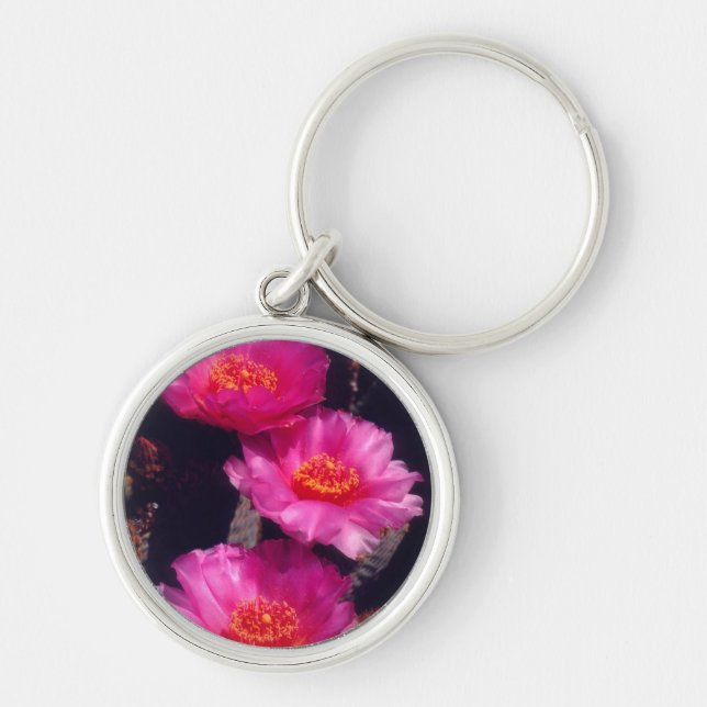 Llavero Flores de cactus de cola 2 (Frente)