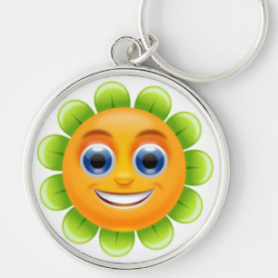 LLAVERO FLORES DE CARA PEQUEÑOS