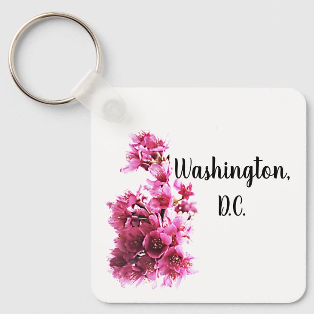 Llavero Flores de cerezo en Washington, D.C. (Anverso)