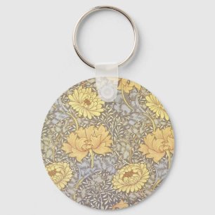 Llavero Flores de crisantemo de William Morris