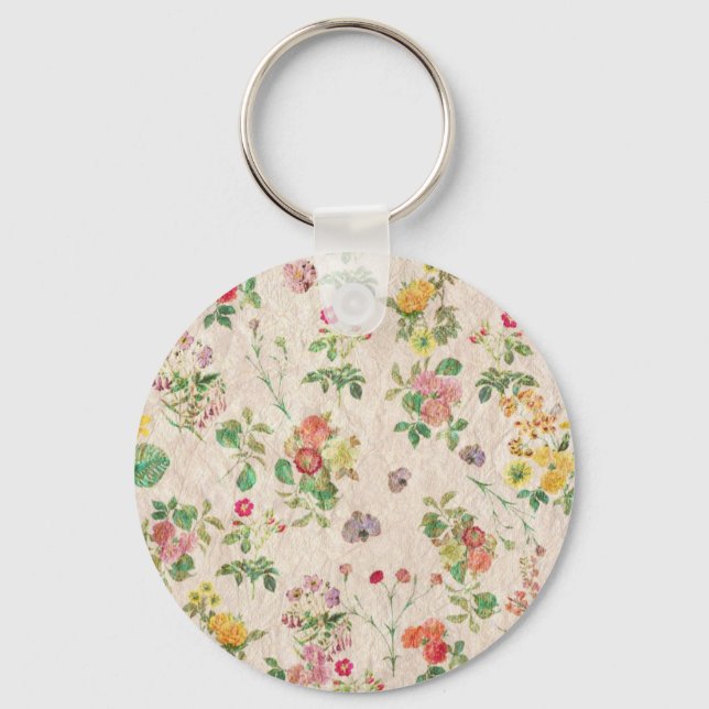 Llavero Flores de época (Anverso)