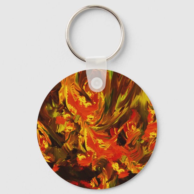 Llavero Flores de fantasía (Anverso)