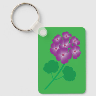 Llavero Flores de Geranio
