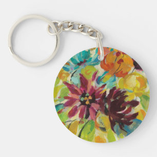 Llavero Flores de la alegría del otoño