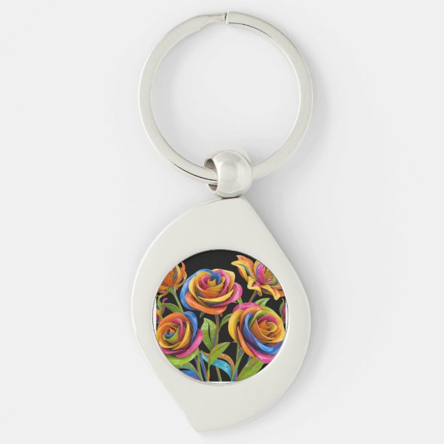 Llavero Flores de la mente (Anverso)