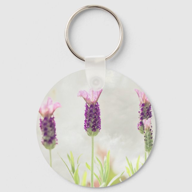 Llavero Flores de lavanda (Anverso)