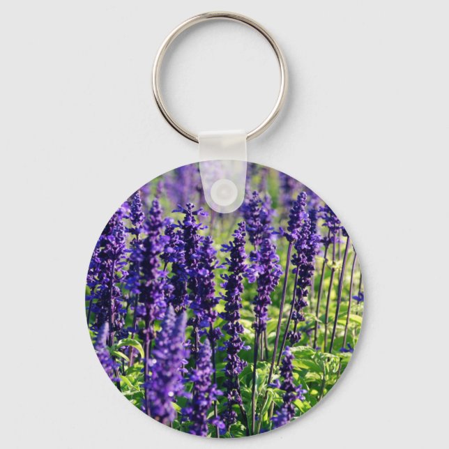 Llavero Flores de lavanda (Anverso)