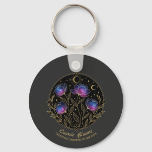 Llavero Flores de Mandala Floral Celestial – Bloom Cósmico