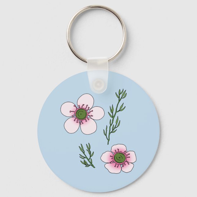 Llavero Flores de Manuka (Anverso)