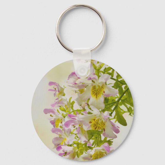 Llavero Flores de mariposa (Anverso)