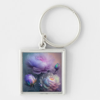 Llavero Flores de matrimonio morado suave irlandés