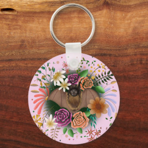 Llavero Flores de murciélago Floral Botánica