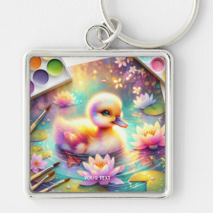 Llavero Flores de pato para bebé y grasas