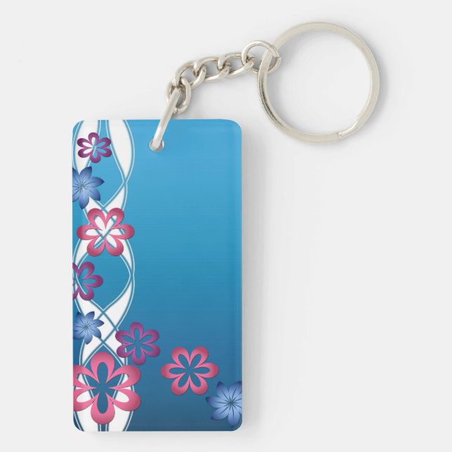 Llavero Flores de primavera (Atrás)