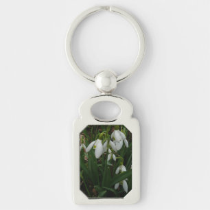Llavero Flores de Primavera Blanca (Galanthus)