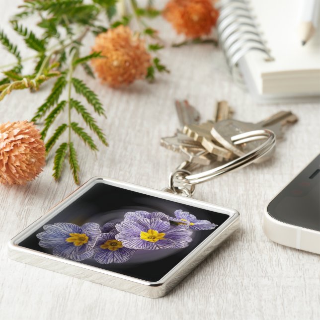 Llavero Flores de rosa (Lado)