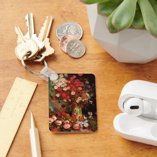 Llavero Flores de vida en una caja de Vincent van Gogh (Escritorio )