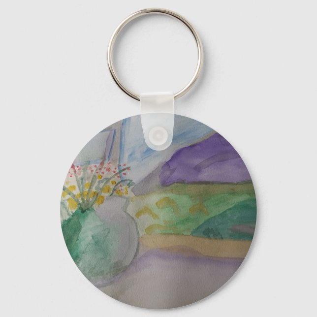 Llavero Flores En El Viento (Anverso)