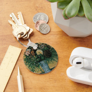 Llavero Flores en un jarrón azul por Paul Cezanne Arte Ant