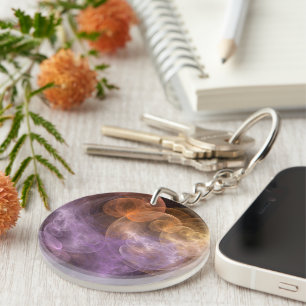 Llavero Flores espaciales