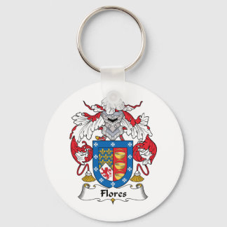 Llavero Flores Family Crest