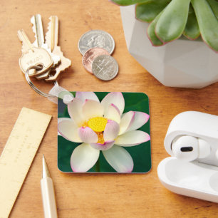 Llavero Flores   Flor de agua Lotus