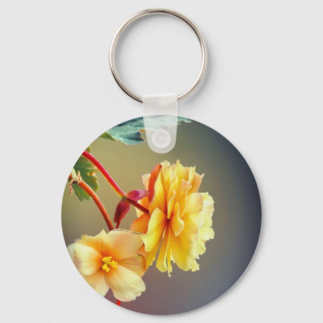 Llavero Flores, flores amarillas, Petals-63158 (Anverso)