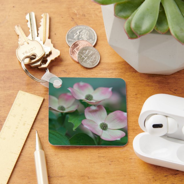 Llavero Flores | Flores de dogwood (Escritorio )
