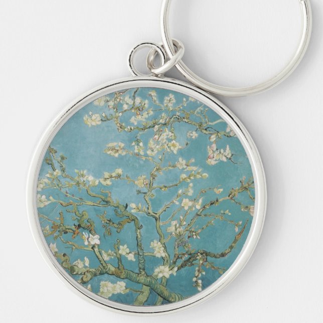 Llavero Flores Gogh Ramas Flores de Almendro Naturaleza (Frente)