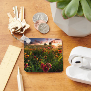 Llavero Flores Indio Blanket Wildflower Texas