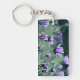 Llavero Flores moradas