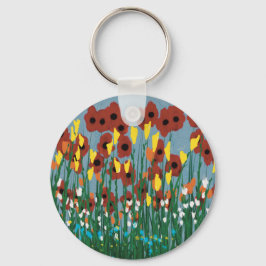 Llavero Flores silvestres