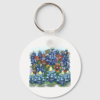 Llavero Flores silvestres