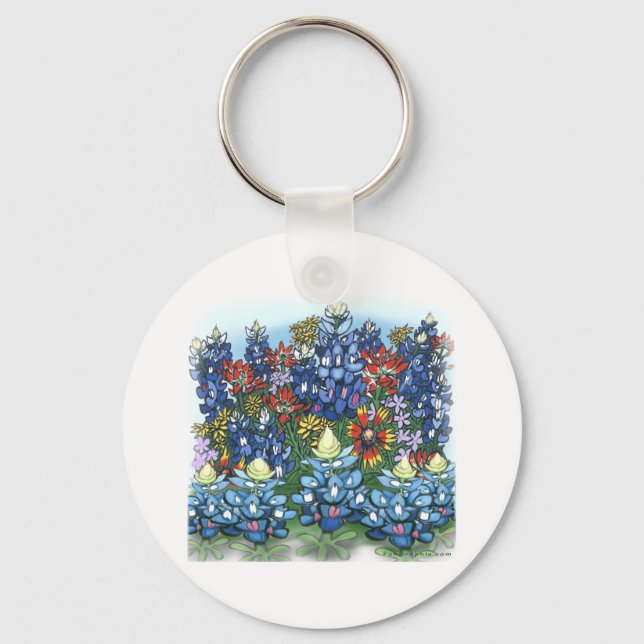 Llavero Flores silvestres (Anverso)