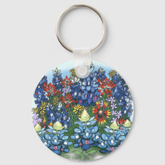 Llavero Flores silvestres