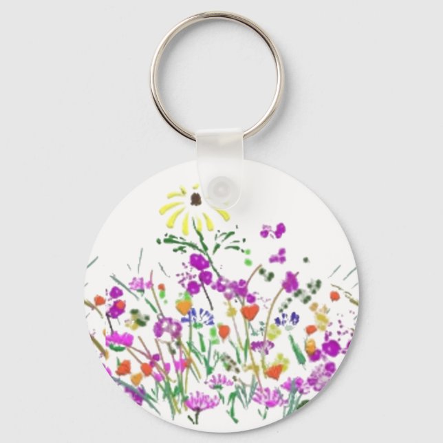 Llavero Flores silvestres (Anverso)