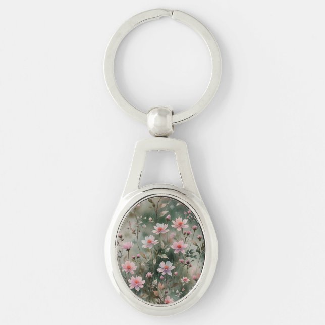 Llavero Flores silvestres de bonito (Anverso)
