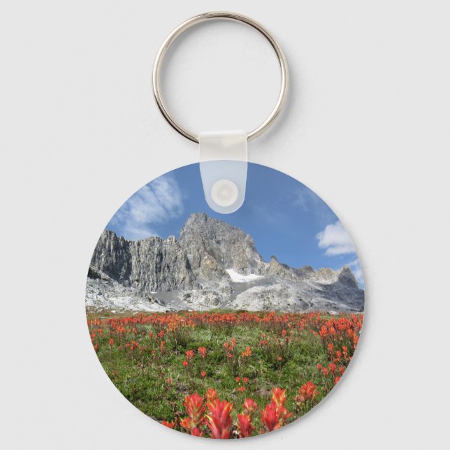 Llavero Flores silvestres pico de banner - Wilderness de A (Anverso)