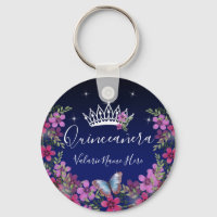 Flores y la Princesa de las Mariposas Quinceanera